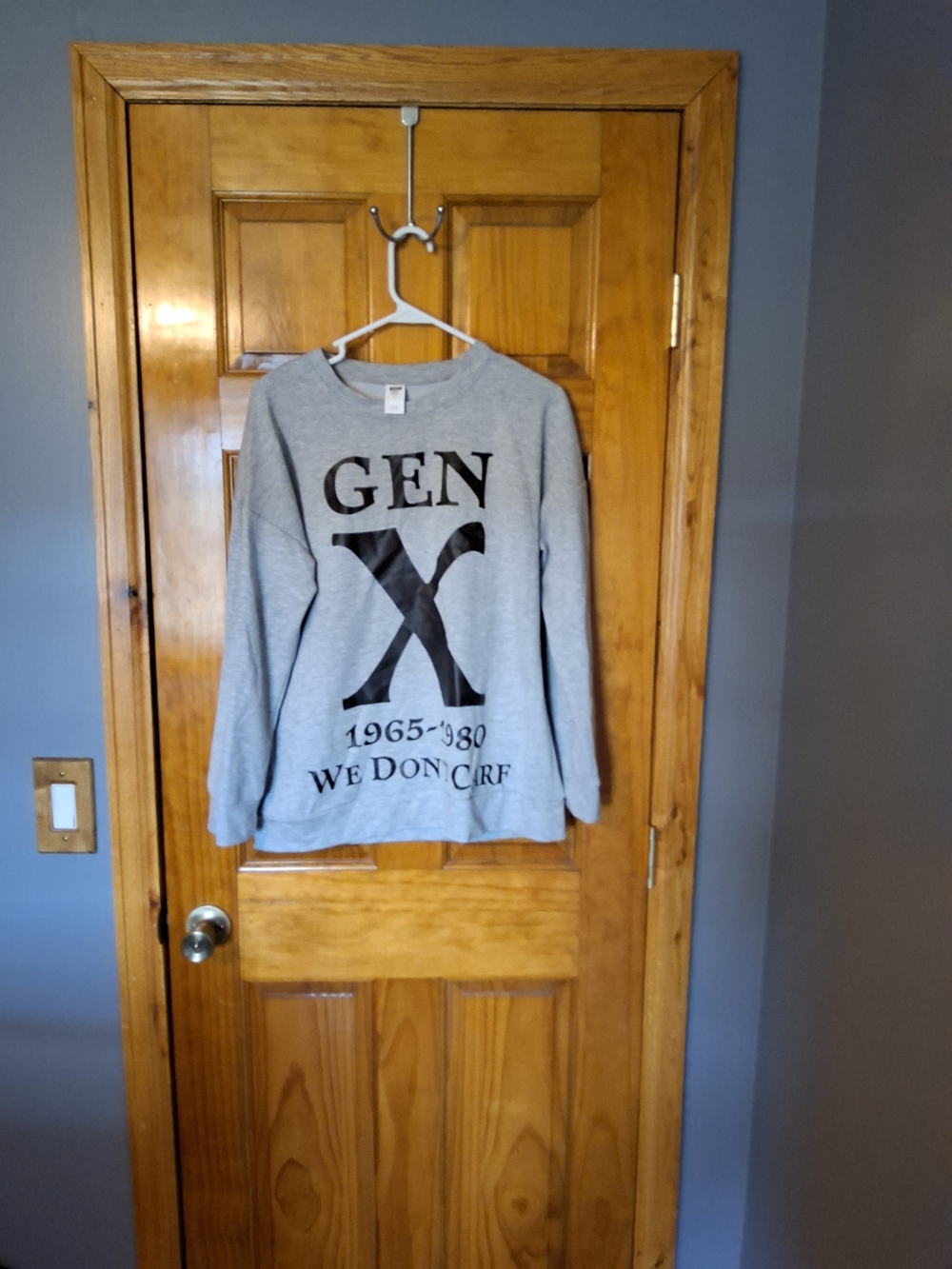 GEN X Grey Graphic Sweatshirt